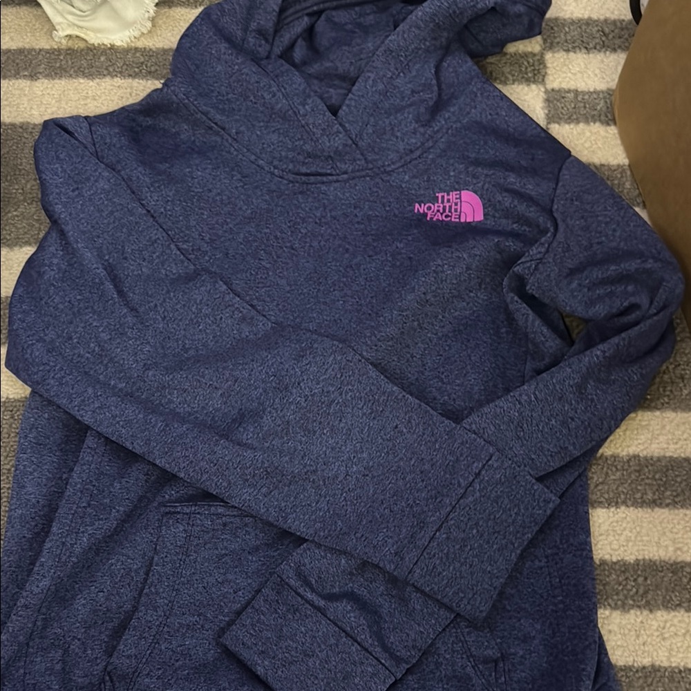 The North Face Blue Pullover Hoodie